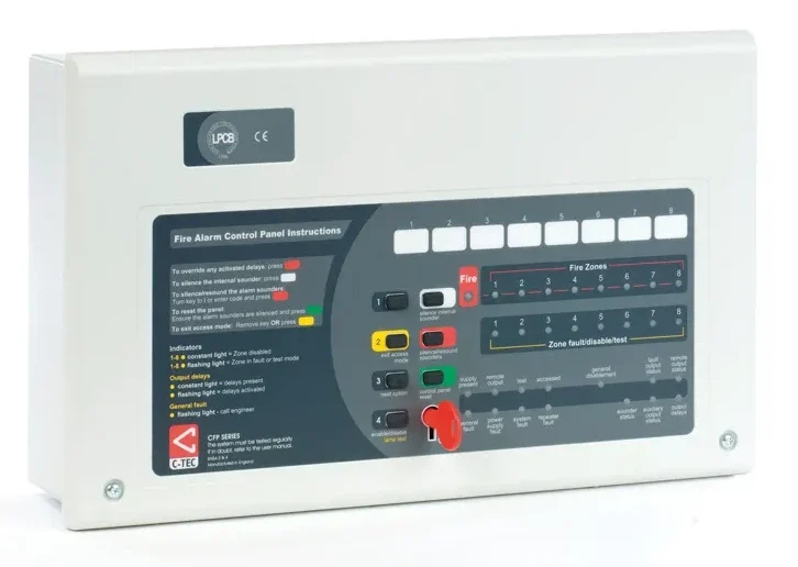 Security & Fire Alarms 4 Fire Alarm System Panel